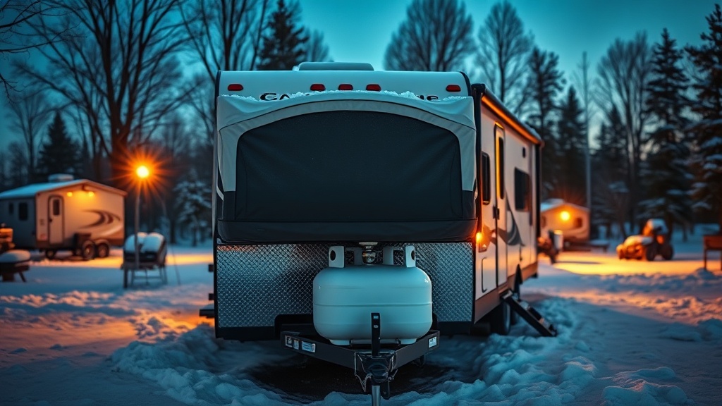 Coachmen Beyond 22RB: Winter Propane Hookup Guide