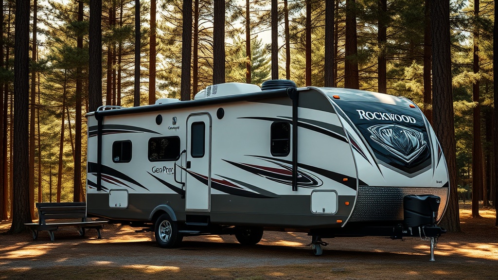 Forest River Rockwood Geo Pro G16BH: Space-Saving Furniture Hacks