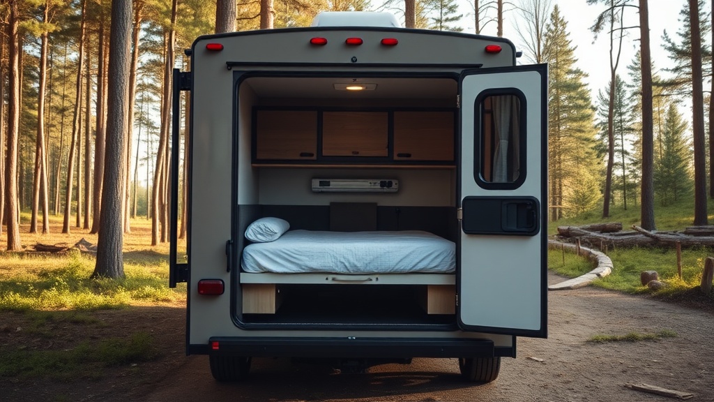 Forest River Rockwood Geo Pro G16BH: Top Space-Saving Murphy Bed Ideas for Tiny Living