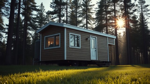 Tiny House Custom Build by Tumbleweed: Compact Rainwater Collection Systems for Tiny Living