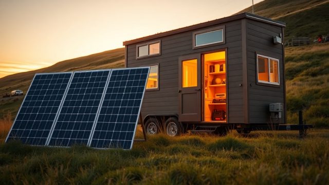 Tumbleweed Custom Build: Best Compact Solar Generators for Tiny Houses